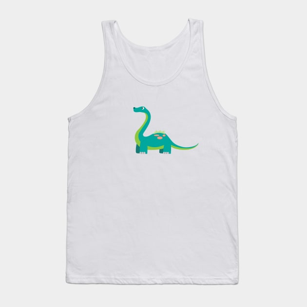 Brontosaurus Tank Top by riomarcos